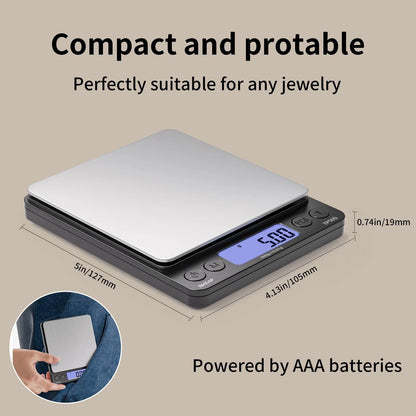 Digital Jewelry Scale for SKEAP (500g)