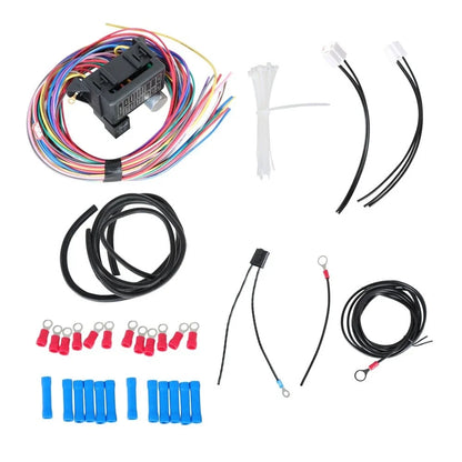 12 Circuit Universal Wire Harness for Street Hot Rat Muscle Car