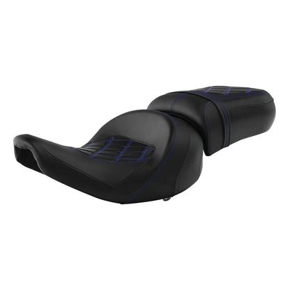 Black Driver Passenger Seat for Indian Springfield Chieftain (2014–2024)