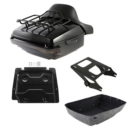LED Trunk Pad Mount Rack for Harley Road Glide FLTRX (2014–2026)
