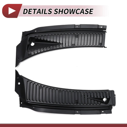 Center Windshield Wiper Cowl Cover for Ford Excursion (2000–2005)
