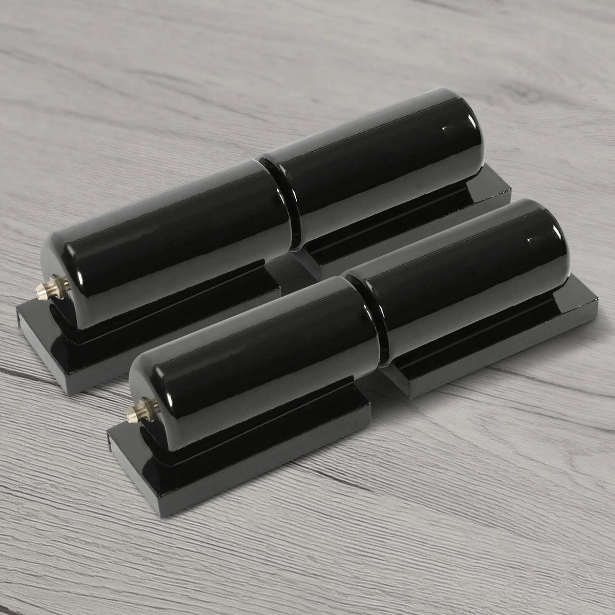 Set of 2 Heavy Duty 7" Barrel Hinges for Metal Gates and Doors