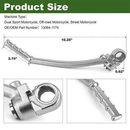 Kick Starter Lever Assembly 13064-1174 for Kawasaki KDX 200 220R (1995–2006)