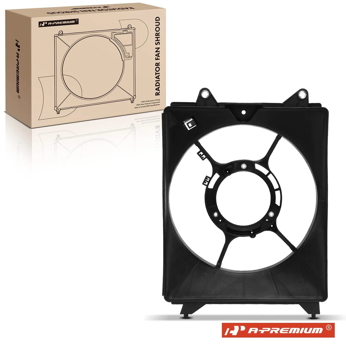 Radiator Cooling Fan Shroud for Honda HR-V (2016–2021)