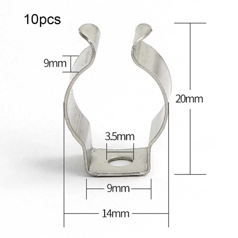 10pcs Clips Tool Holder for Various Applications (6-28mm)