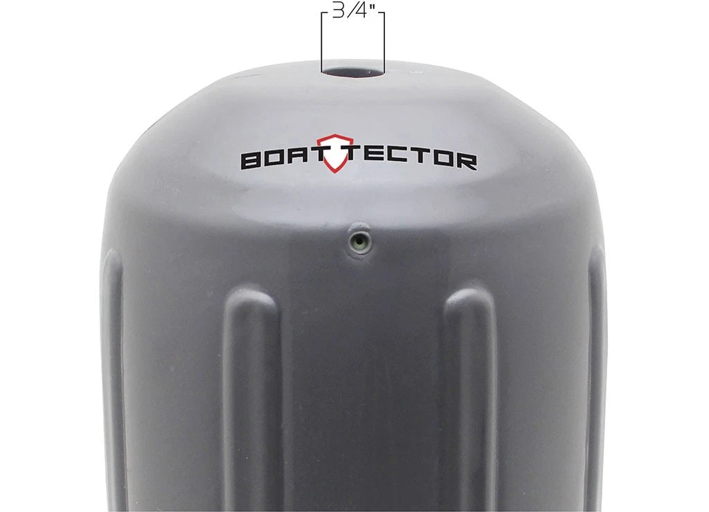 Inflatable Fender for Boat (3006.7489) - 8.5" x 20", Gray