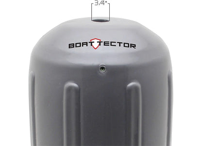 Inflatable Fender for Boat (3006.7489) - 8.5" x 20", Gray