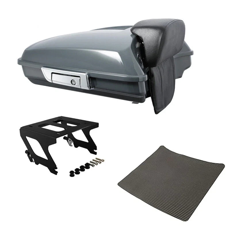 Razor Trunk Backrest for Harley Low Rider (2018–2025) Gunship Gray