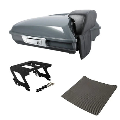 Razor Trunk Backrest for Harley Low Rider (2018–2025) Gunship Gray