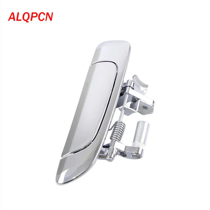 4 x Outside Door Handle Smooth Chrome for Honda Civic Sedan (2001-2005)