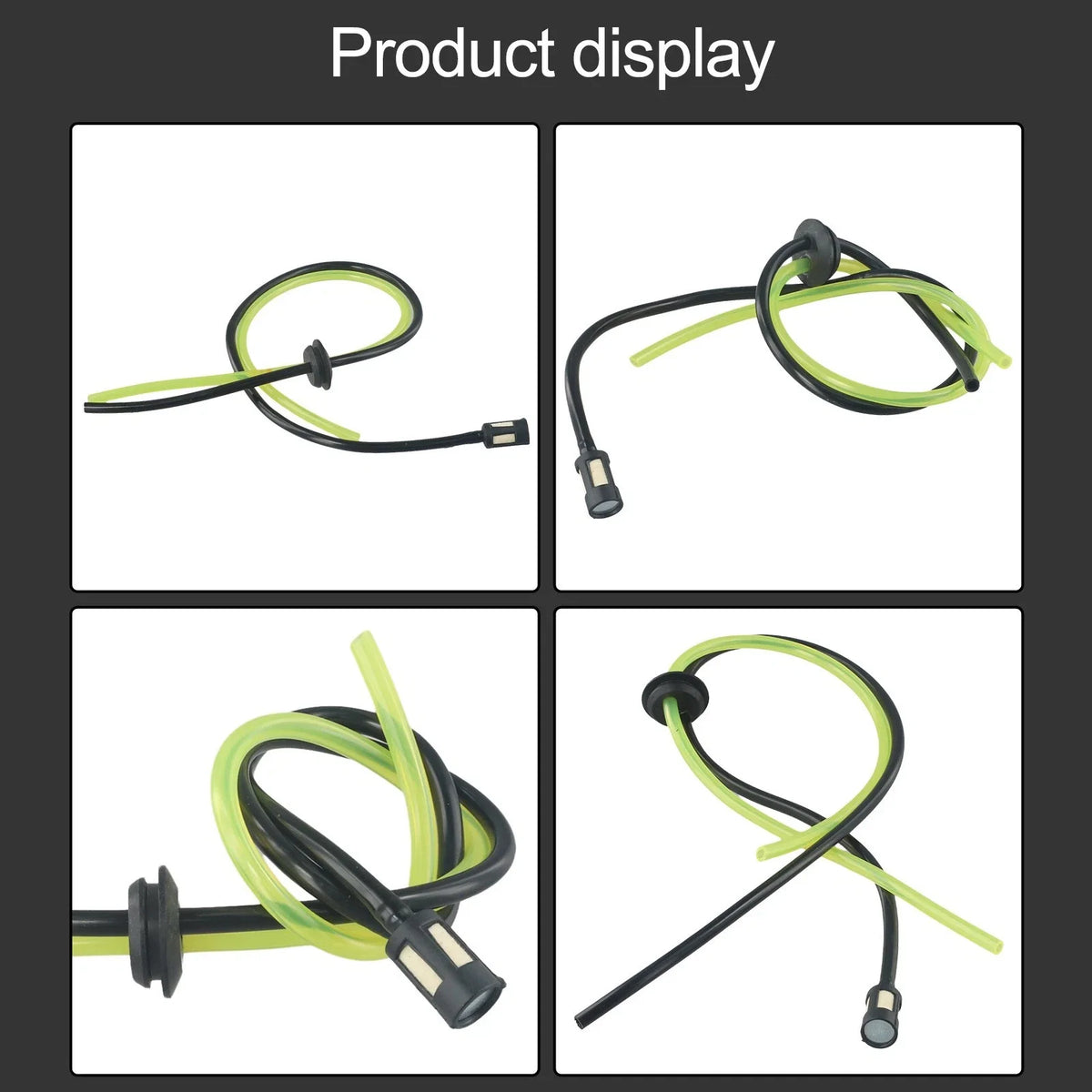 Fuel Line Assembly Rubber Seal for Hedge Trimmers (22cc, 36cc, 49cc, 52cc)