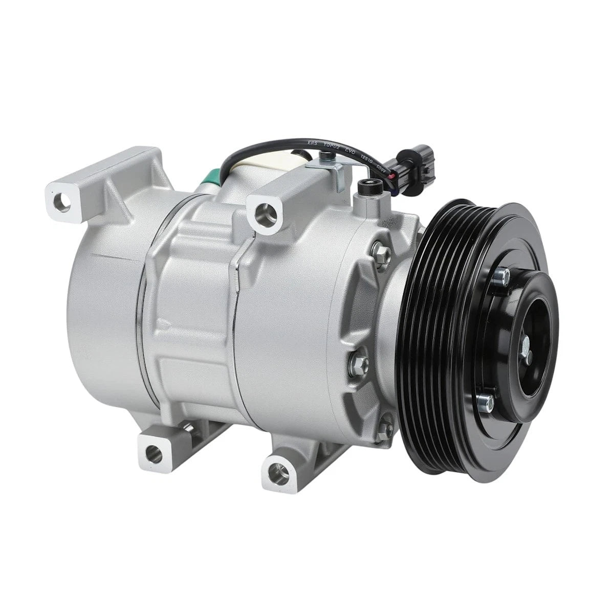 A/C Compressor with Clutch for Hyundai Accent, Kia Rio (2012–2017) 18016215, 178324, 977011R100