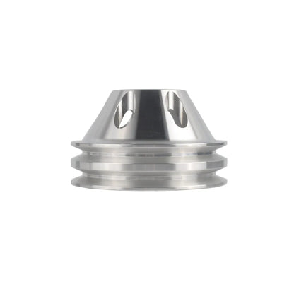 Water Pump Pulley for SB Chevy SBC 350 383 400 (Long Pump, Double Grooves)