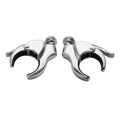 49mm Detachable Windshield Clamps for Harley Fat Bob FXDF Street Bob (2018–2025)