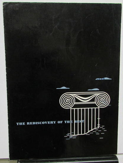 Sales Brochure Folder for 1936 Lincoln V12 Cabriolet