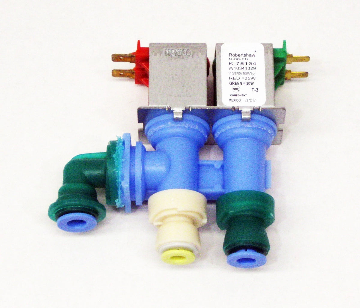 Refrigerator Water Solenoid Valve W10341329 for Whirlpool