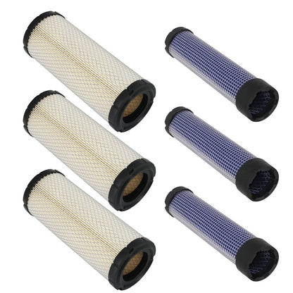 Air Filter Set for Kawasaki FH680D FH721D (RS3704) Metal Grid Protection