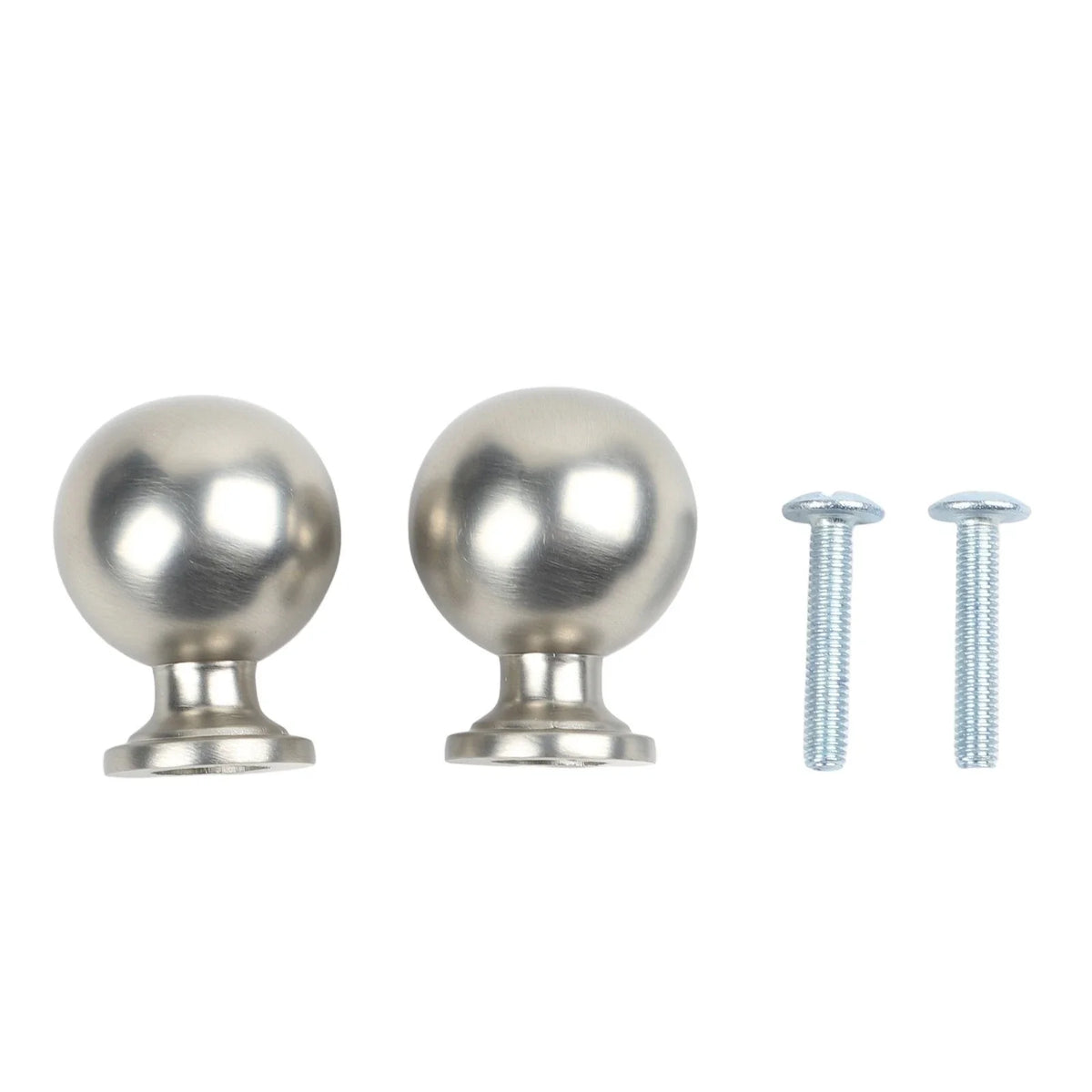 Champagne Bronze Cabinet Knobs Set of 4 Zinc Alloy 0.95 Inch