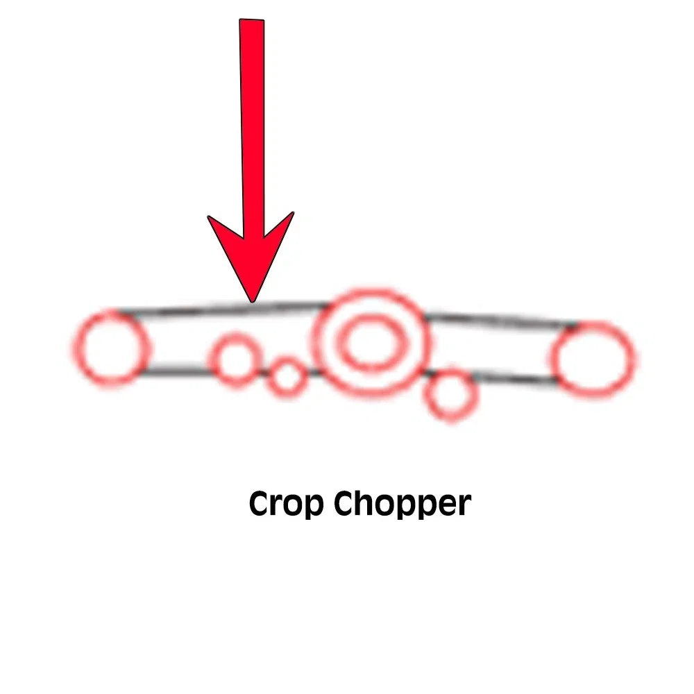 Rear Belt for Mpl Moline Crop Chopper 8700 8900 (31-7535030)
