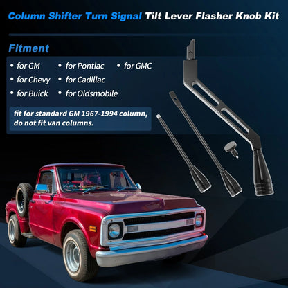 Column Shifter Turn Signal Tilt Lever Flasher Knob for Chevy GMC (1967–1994)