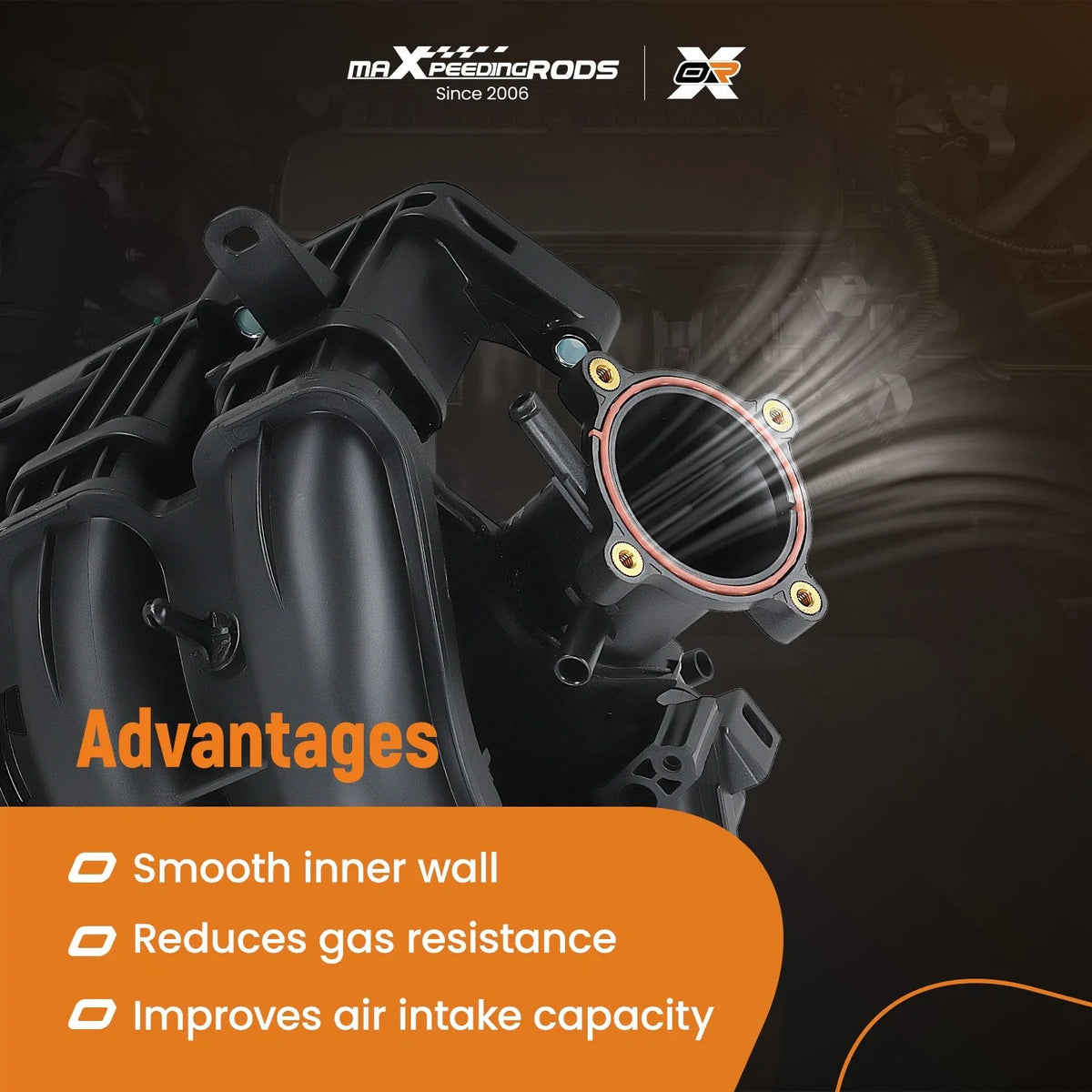 Intake Manifold for Mazda 3, CX-3 2.0L (2014–2018) PE1113100A