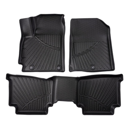 Set of 2 3D Floor Mats for Kia Seltos (2021–2023) Rubber TPE