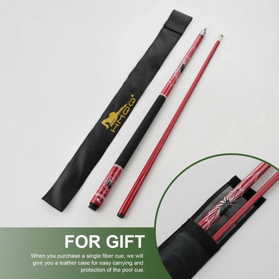 2-Piece Fiberglass Graphite Composite Billiard Pool Cue Sticks for Several Models