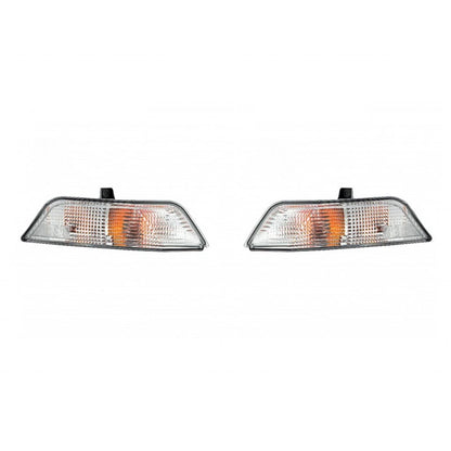 Turn Signal/Parking Light Pair for Ford Mustang (2015–2017) MLX-PAIR-SHEFOMUST15-120L-CL360A50, FO2520191