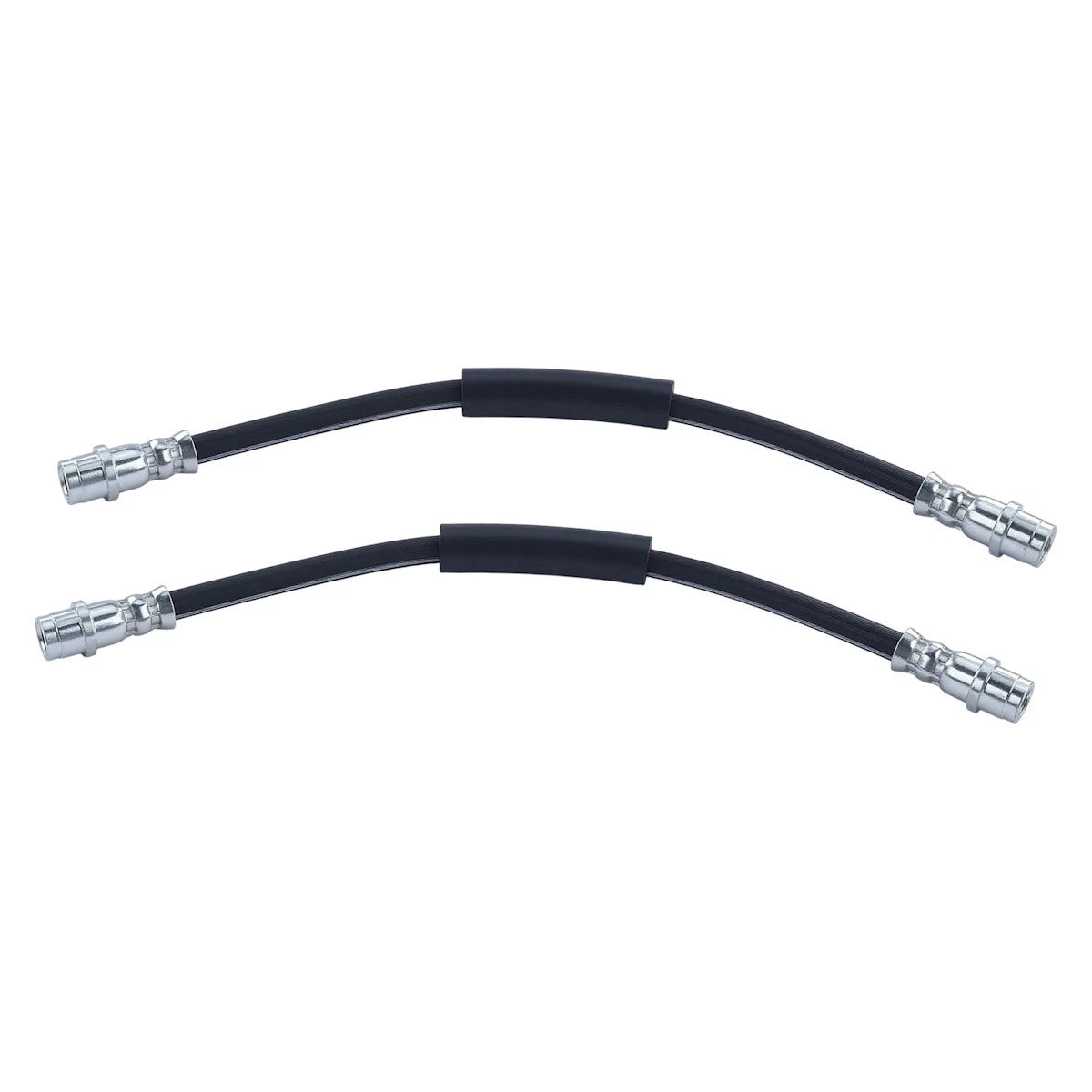 Set of 2 Brake Hoses for Porsche Boxster (2006–2012) 18021798, 2205407, H621805, 98735563701