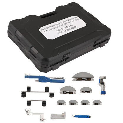 7-Piece Ratcheting Tubing Bender Mandrels Kit for Bending 6-22mm Tubings