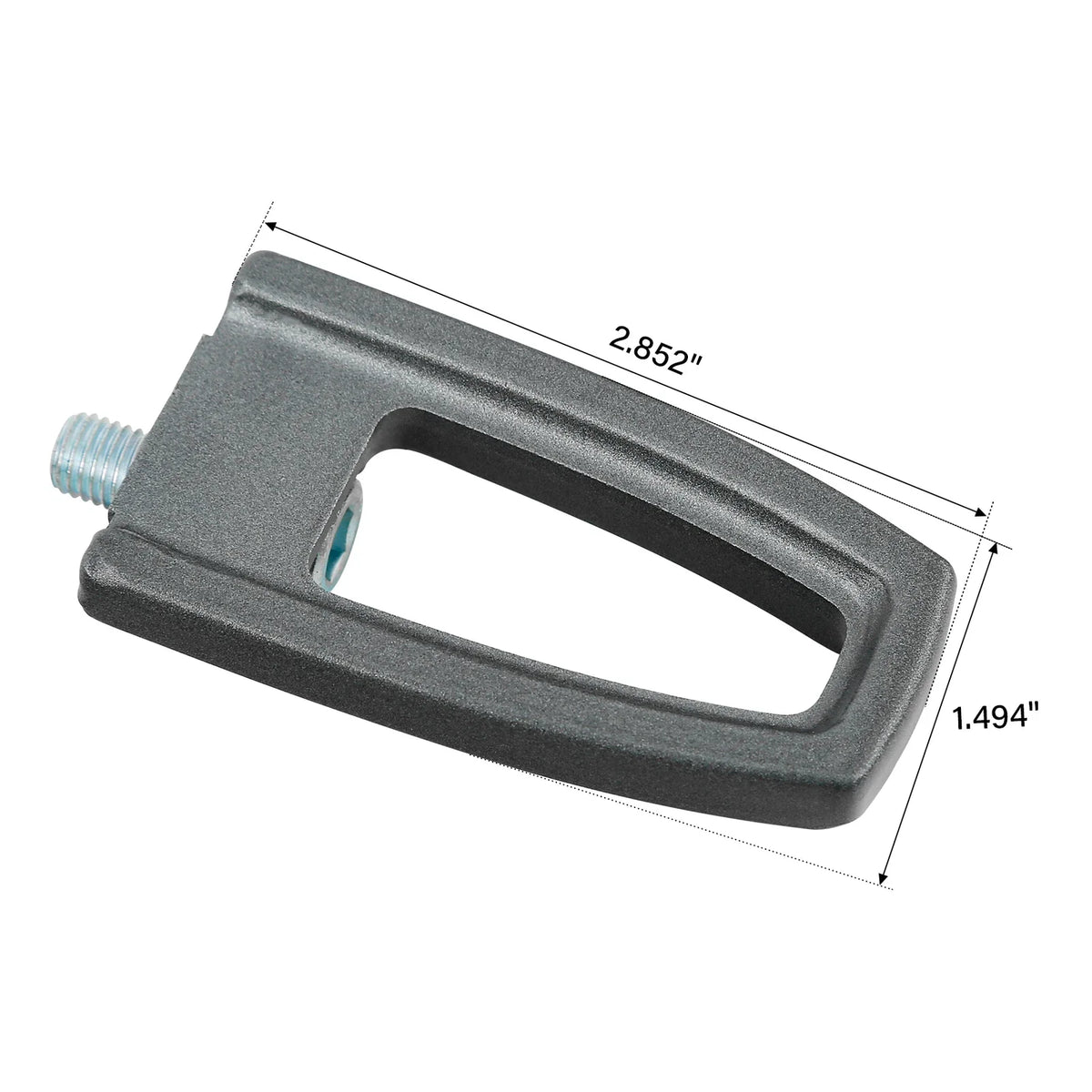Brake Pedal Peg for Harley Touring, Softail, Fat Boy (2014–2024) Gunmetal
