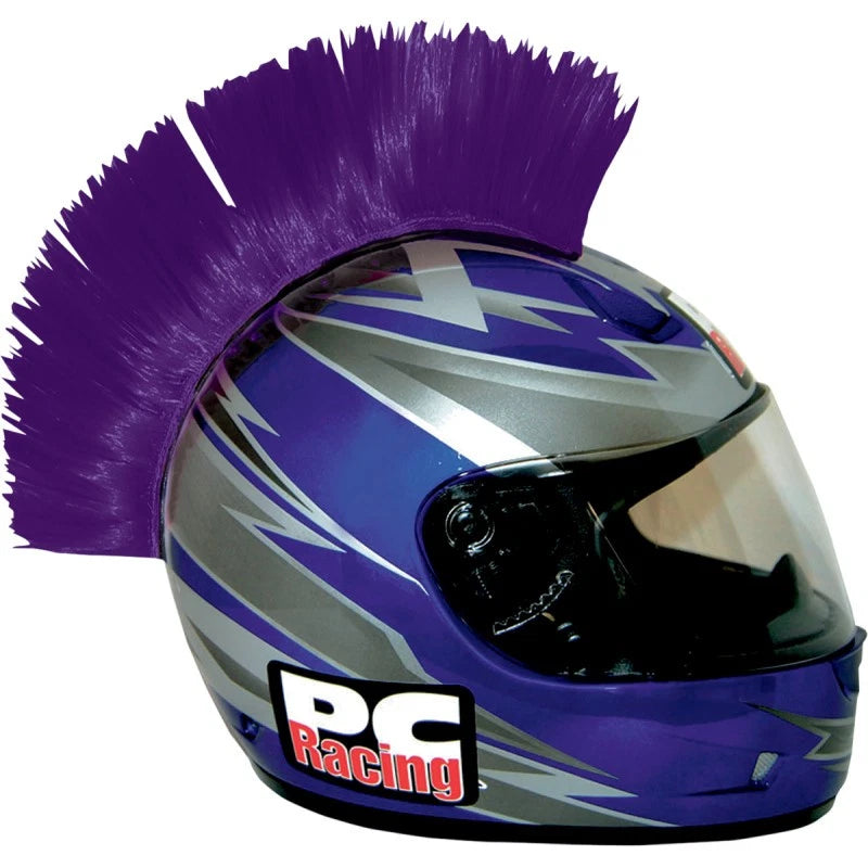 PC Racing Helmet Mohawk - Purple for Universal Fit (PCHMPURPLE)