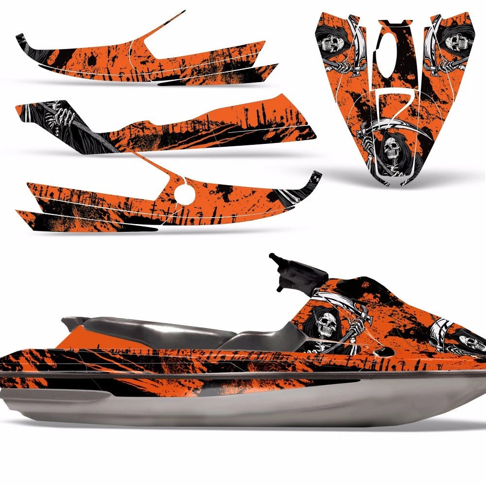 Decal Graphic Kit for Sea-Doo GTS (1992–1997)