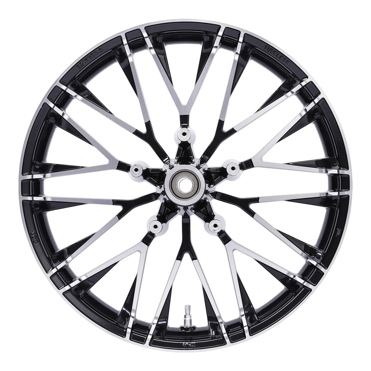 Set of 2 Wheel Rims for Harley Touring Road King Glide (2009–2024) 21" Front 18" Rear