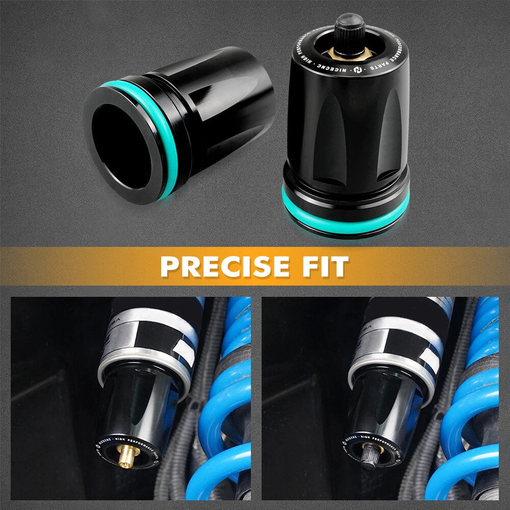 2X Nitrogen Reservoir Expansion End Caps for Honda Talon 1000X (2019–2023)