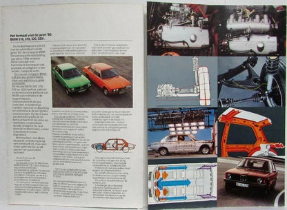 Sales Folder for BMW 316 318 320 320i (1975)
