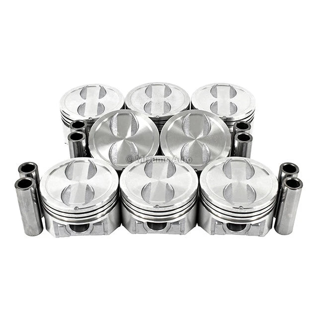Pistons w/ Rings for Chevrolet 4.3L-5.0L V8 (1996–2002) MA-5741123925
