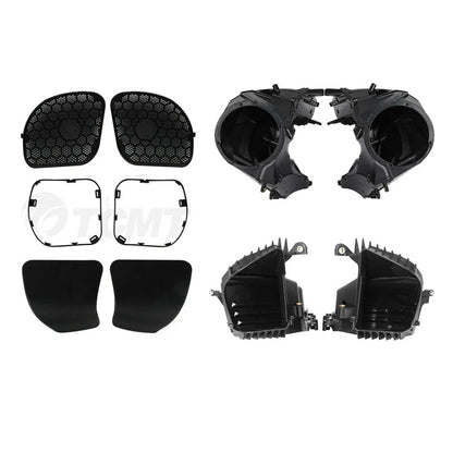 Fairing Storage Glove Box Door Speaker Grilles for Harley Touring FLTR (2015–2023)