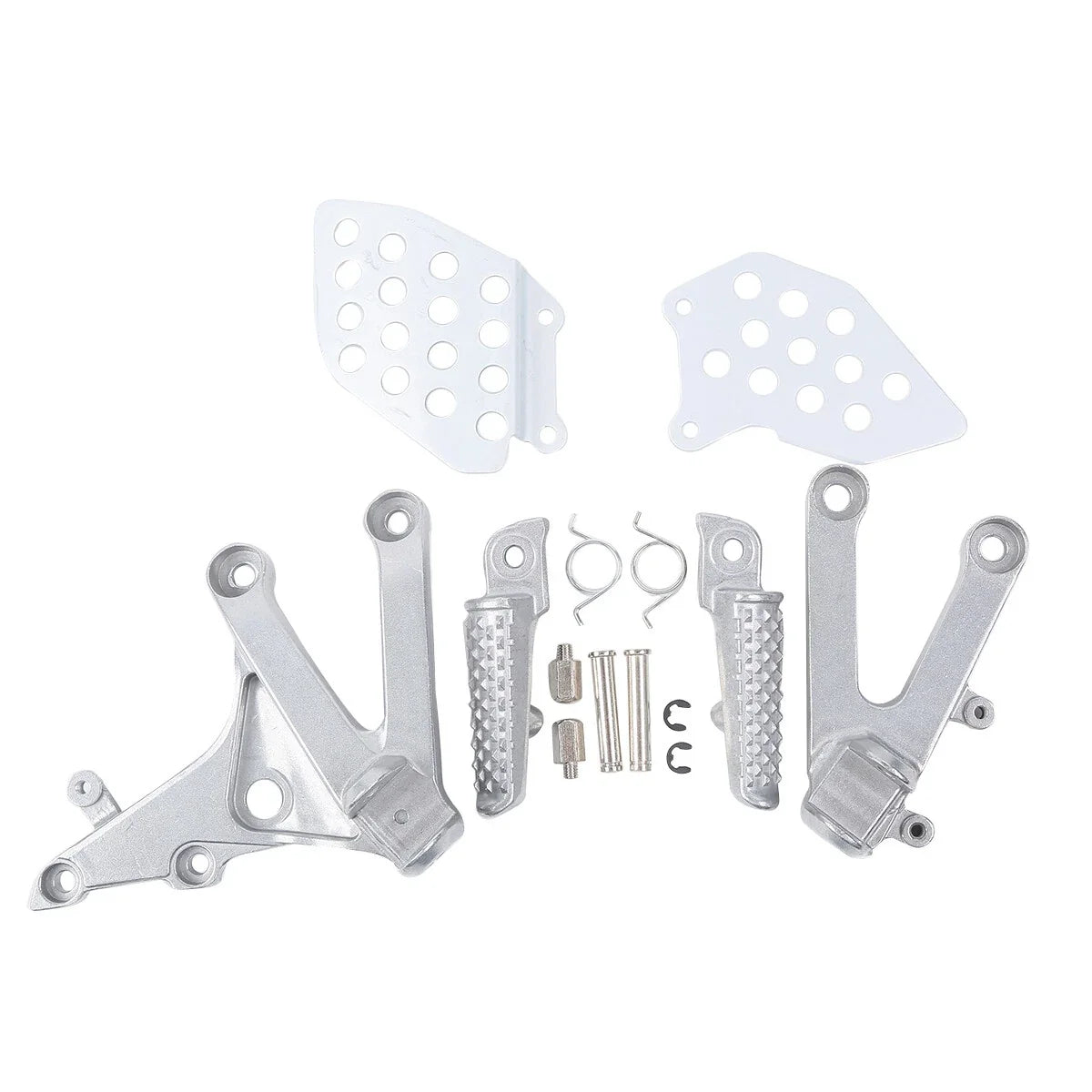 Driver Rider Footrests Footpegs Bracket for Honda CBR600RR (2007–2025)