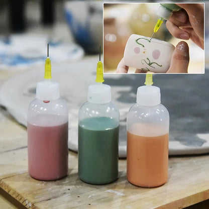 10/20 Pcs 30/50ml Precision Applicator Bottles with Needle Tip Squeeze