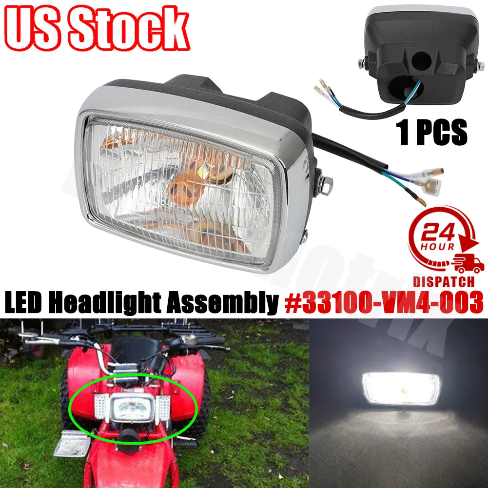 Front Headlight Assembly for Honda ATC110 ATC185S ATC200S (1979–1985)