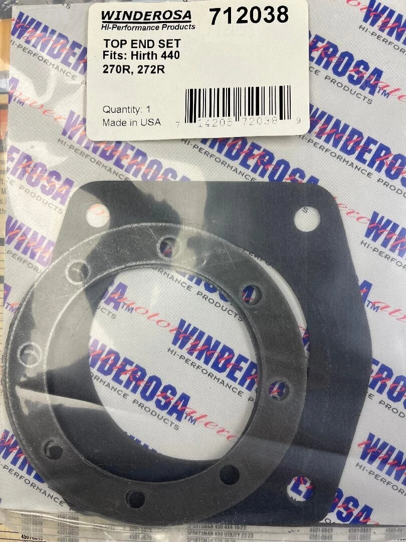 Top End Gasket Kit for Hirth 270R/272R (712038)