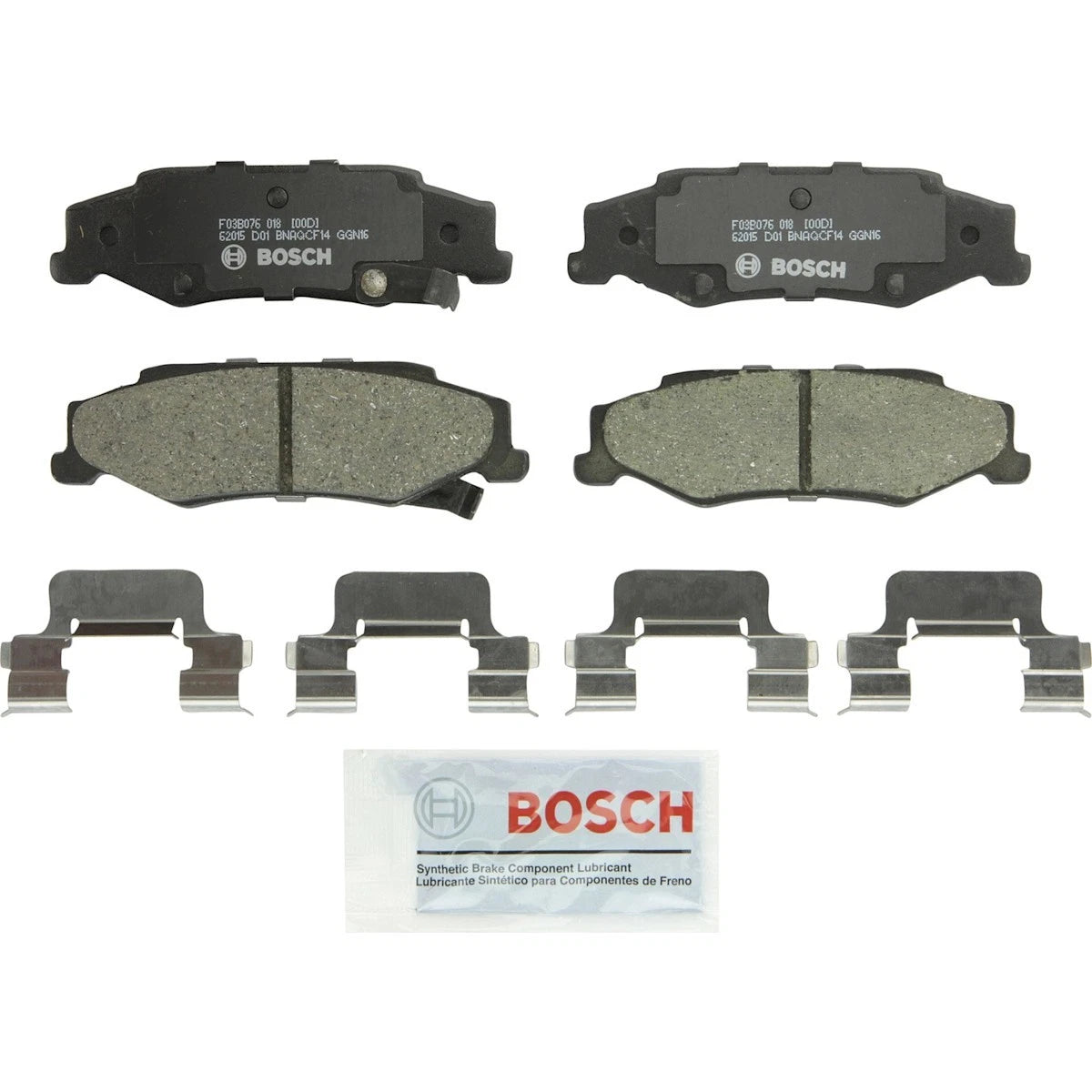 2X BC732 Brake Pad Set Rear for Chevy Corvette XLR (2001–2013)