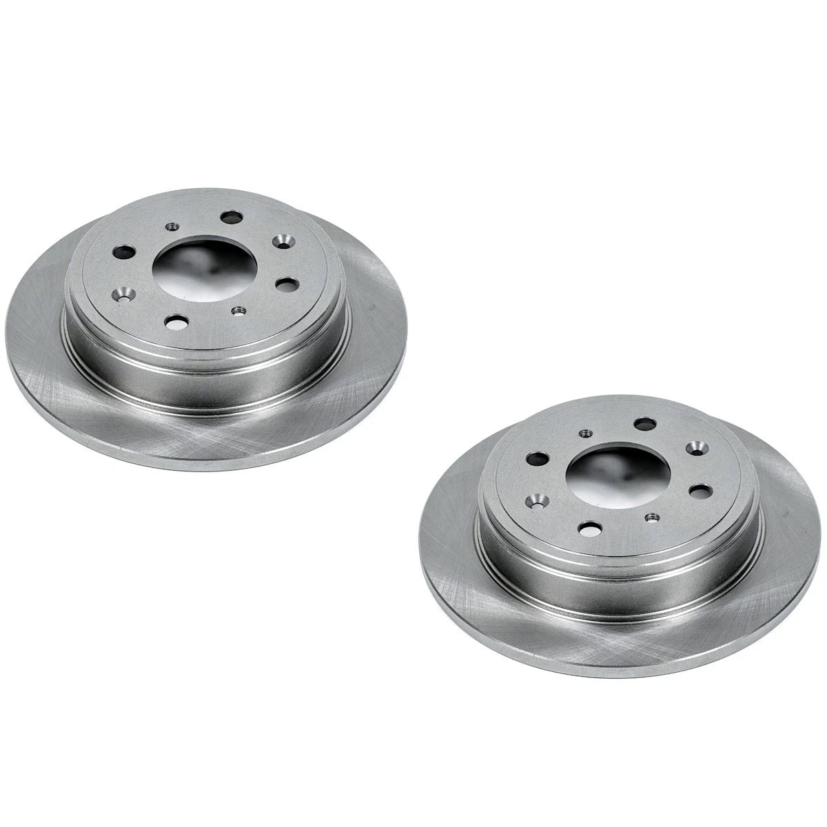 Set of 2 Powerstop Brake Discs Rear for Civic Coupe Sedan (1990–2001)
