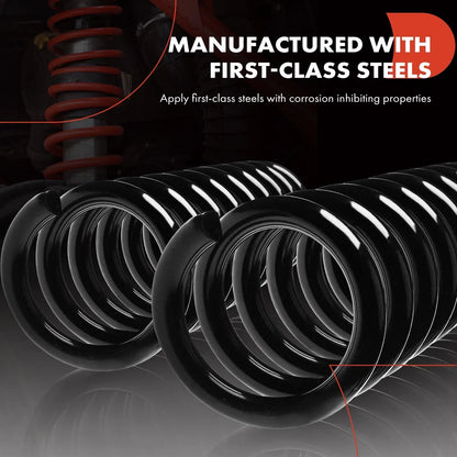 2X Front Coil Springs for Dodge Ram 2500 1994–2002 Ram 3500 RWD