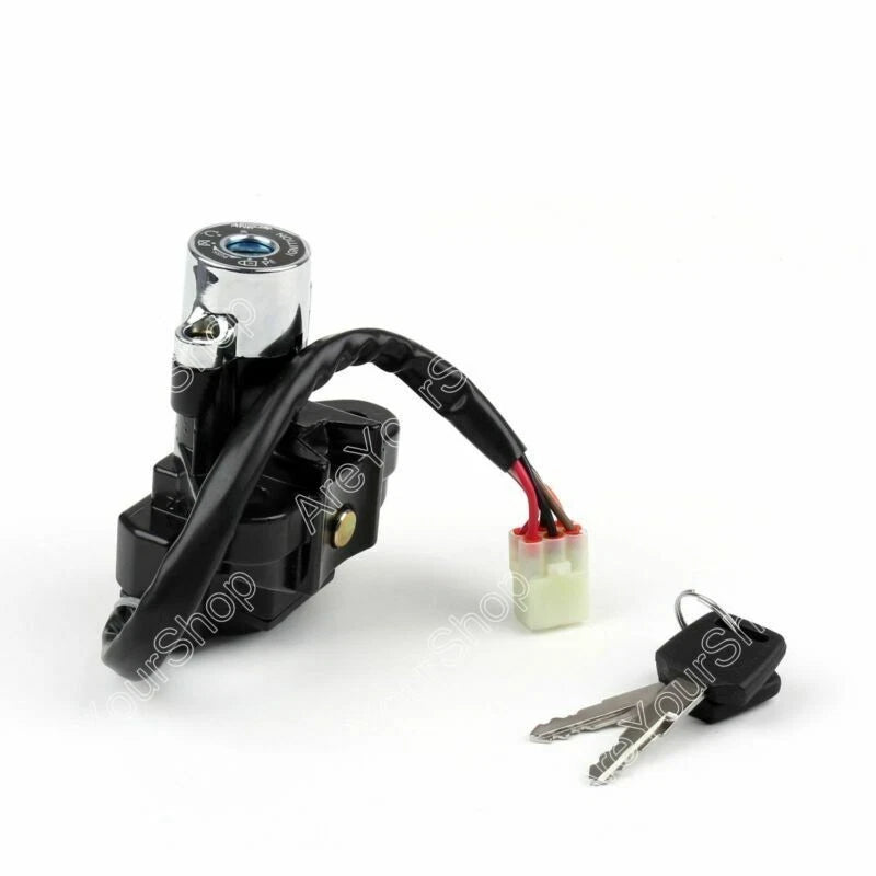 Ignition Key Switch 6-Wire for Suzuki GSF 600 1200 Bandit GZ 125 250 TU250 X (LockKey-S02)