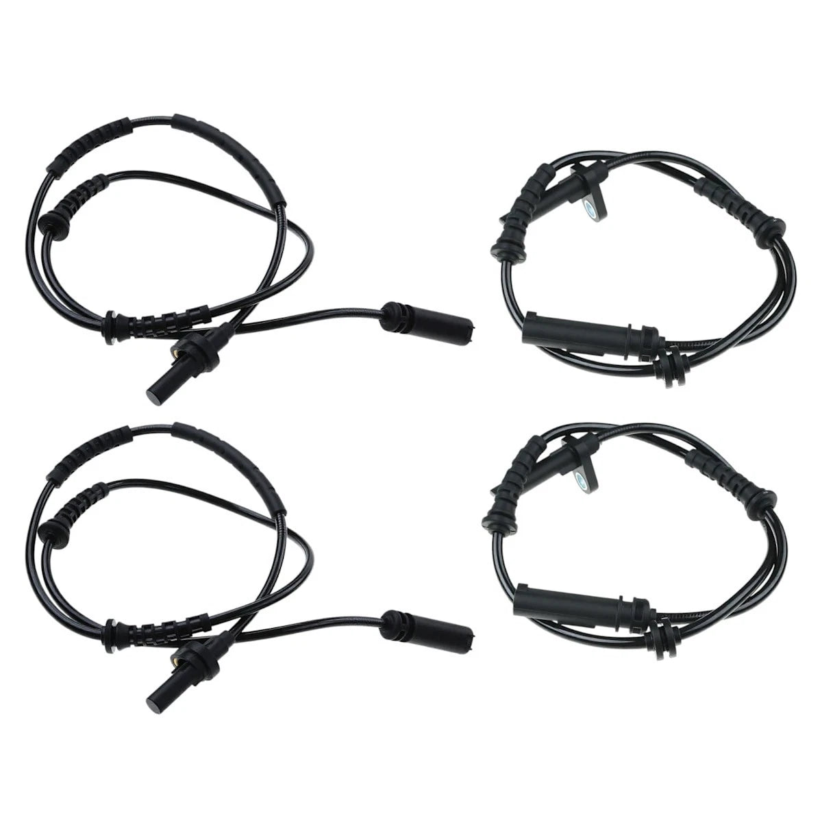 ABS Speed Sensors Set of 4 for BMW 650 6 Series (2012–2018) 18068382, 34526853859