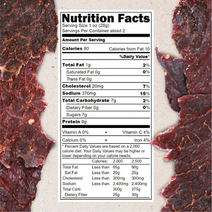 Pack of 3 Teriyaki Beef Jerky - 2.25 Ounce Each