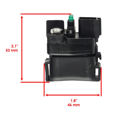 2X Starter Solenoid Relays for Suzuki GSX-R1000 GSX-R750 (2005–2016)