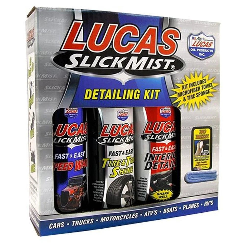 Slick Mist Detailing Kit for White Vehicles
